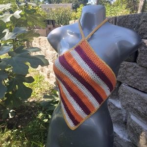 Cotton Beachy Kerchief Top